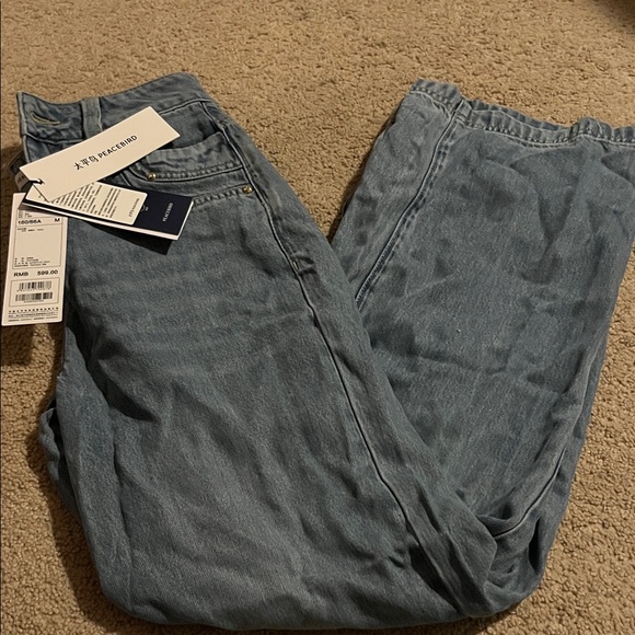 peace bird Denim - Denim Relaxed Fit Jeans for Men - Classic Blue